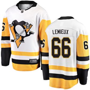 Kinder Pittsburgh Penguins Eishockey Trikot Mario Lemieux #66 Breakaway Weiß Fanatics Branded Auswärts